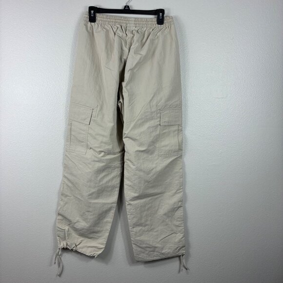 NWOT Adidas Men’s Premium Woven Ripstop Cargo Pants Beige Sz M Streetwear - Picture 5 of 8